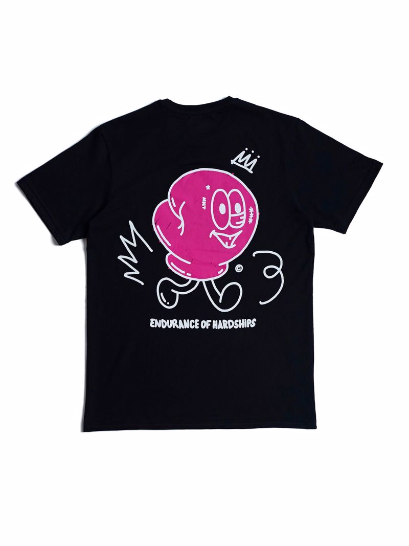 MANTO mascot t-shirt-black